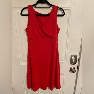 Eddie Bauer v-neck, a-line travel dress